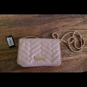 Bebe Sophia Blush Crossbody Handbag/Purse